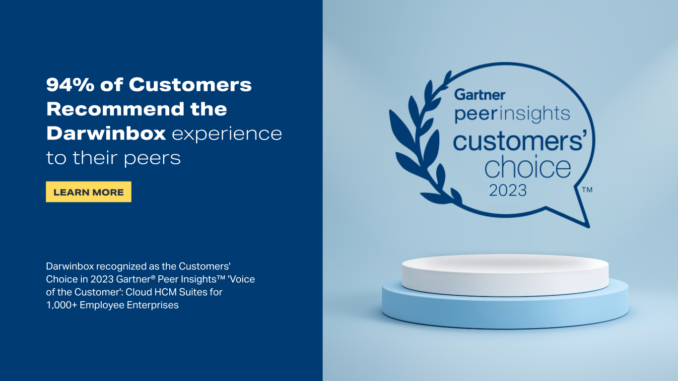 Darwinbox named 1 Customers’ Choice for 2023 Gartner Peer Insights